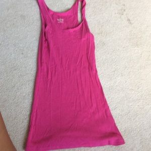Basic fuschia tank top